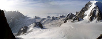 View from the Aiguille du Midi, Chamonix