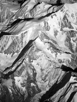 Aerial view, Alps